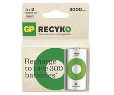 GP Battery GP Akumulatorki Ni-MH baterie D, 2-pack