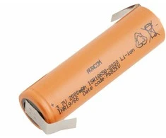 Rechargeable industrial battery 18650 Avacom 2000mAh 3,7V Li-Ion - with Z-pins