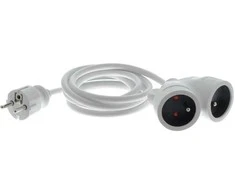RPC 100 2m/3x1,5/16A doublesocket Retlux