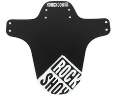 RockShox MTB mudguard - juodas with Baltas Distressed Logo print