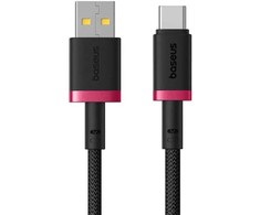 Baseus Dura USB Type A to Type C 60 W fast charging cable 1 m Juodas, Raudona