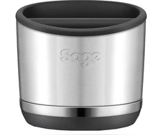 Sage the Knock Box™ 10 kavos skiedinio šalinimo dėžutė – sidabrinė