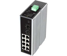 Šakotuvas „Conexpro GNT-IG1210GF-DC“, pramoninis DIN bėgelio komutatorius, 8x LAN, 2x SFP