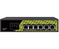 Šakotuvas Conexpro GNT-P9206EA, PoE switch, 6x LAN, 4x PoE