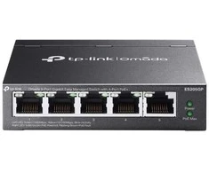 Šakotuvas TP-Link Omada 5 prievadų gigabito lengvai valdomas komutatorius su 4 prievadų PoE+