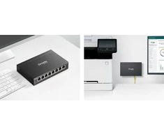 Šakotuvas TP-Link Omada ES208GP network switch Managed L2 Gigabit Ethernet (10/100/1000) Power over Ethernet (PoE) DIN rail Juodas