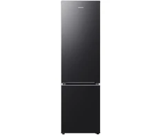 Samsung RB38C600CB1/EF šaldytuvas, 390 l, C klasė, visiškas bešerkšnis aušinimas, visapusiškas aušinimas, skaitmeninis inverterinis kompresorius, WiFi, AI Energy, išmanusis valdymas, aukštis 203 cm, tamsiai nerūdijantis plienas
