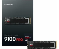 Samsung 9100 PRO | Solid state drive | 4000 GB | SSD form factor M.2 2280 | Solid-state drive sąsaja PCI Express 5.0 x4 (NVMe) | Skaitymo greitis 14800 MB/s | Rašymo greitis 13400 MB/s