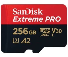 Atminties kortelė SanDisk Extreme PRO microSDXC™ UHS-I CARD, 256 GB