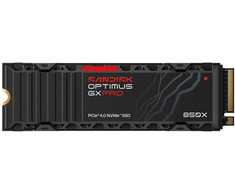 „SanDisk Optimus GX PRO 850X SSD“ diskas – SSD – užšifruotas – 2 TB – vidinis – M.2 2280 S3-M (M.2 2280 S3-M) – PCIE 4.0 x4 (NVME) – TCG Opal Encryption 2.01 – integruotas radiatorius (SDSP81200TAH-000E0)