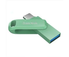 USB laikmena Sandisk Ultra Dual Drive Go 256 GB, žalia