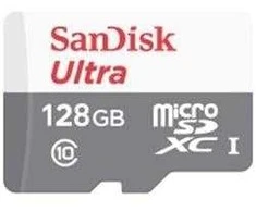Atminties kortelė SanDisk Ultra microSDXC 128GB Android 100MB/s UHS-I