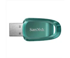 USB laikmena SanDisk Ultra ECO 256GB USB 3.2, Žalios spalvos
