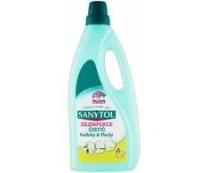 Sanytol Sanitol Universalus skystis grindims ir kitiems paviršiams valyti ir dezinfekuoti su citrinos ir alyvuogių lapų kvapu 1000ml