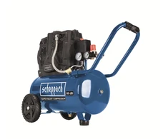 Silent horizontal two-cylinder air compressor Scheppach HC25Si - 24 L - 1100W - 8 bar - 1.5 HP