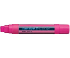 Kreidinis žymeklis SCHNEIDER DECO Maxx 260 rožinė sp.