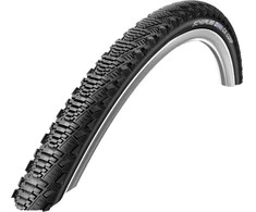 Schwalbe CX Comp 35-622 KevlarGuard juodas+reflective stripe