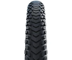 SCHWALBE Marathon Mondial nesulankstoma padanga (42-622) Juodas, RaceGuard, Taip, svoris: 670 g