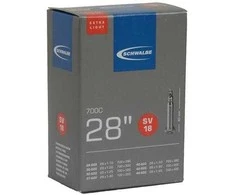 Schwalbe tube 28" SV18 28/44-622 valve extralight (Gravel bike) weight 105g.