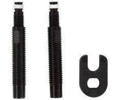 Schwalbe valve extension 65mm tubeless juodas set 2pcs