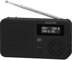 SRD 7210B DAB+/FM/BT/USB SENCOR
