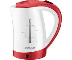 Sencor kelioninis elektrinis virdulys 0,5l su 2puodeliais SWK150RD