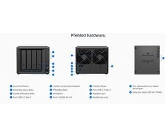 Serveris SYNOLOGY DS925+ DiskStation NAS Ryzen V1500B 4GB ECC SODIMM