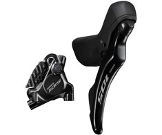 Pavarų/stabdžių rankenėlės Shimano 105 ST-R7120 12-speed ir stabdžių suporto Shimano 105 BR-R7170 Flat Mount komplektas /