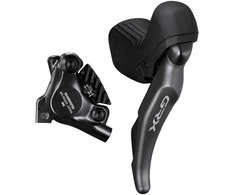 SHIMANO angle brake-set GRX BR-RX820+ST-RX820 rear/right J-kit (ST) without adapt polymer + chl BH90/170cm p