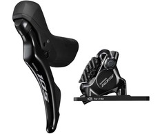 Pavarų/stabdžių rankenėlės Shimano 105 ST-R7120 2-speed ir stabdžių suporto Shimano 105 BR-R7170 Flat Mount komplektas //