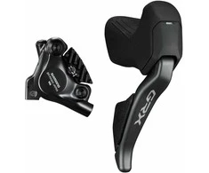 SHIMANO brake-set GRX Di2 BR-RX820/ST-RX825 rear BR/right ST FLAT MOUNT polymer+cooler SMBH90/1700m