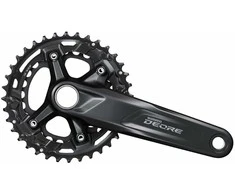 Priekinis žvaigždžių blokas Shimano DEORE FC-M4100-2 175mm 2x10-speed 36x26T