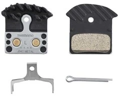 Diskinių stabdžių kaladėlės Shimano J04C Metal