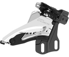 Priekinis pavarų perjungiklis Shimano CUES P-FD-U6010-L // 2x10/11-speed, Double Top Swing, 28.6/31.8/34.9 mm
