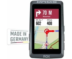 Dviračio kompiuteris SIGMA ROX 12.1 Evo GPS Night pilkas Sensor Set