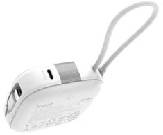 Silicon Power MP10 (10 000 mAh), baltas