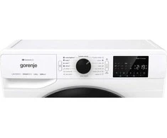 Gorenje Skalbimo mašina | WPNEI82A1SWIFI | Energy efficiency class A | Front loading | Skalbimo talpa 8kg | 1200 RPM | Gylis 55 cm | Plotis 60 cm | Ekranas | LED | Steam function | Baltas
