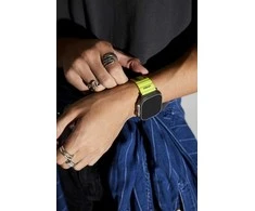 Skinarma apyrankė Shokku Apple Watch 49/45/44mm electric geltonos spalvos