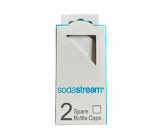 Sodastream plastikinių butelių dangtelių rinkinys 2 vnt., baltos spalvos