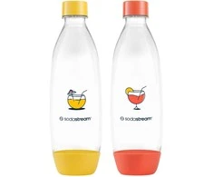 Gertuvė SodaStream FUSE bottle 2x 1 l, oranžinis/yellow