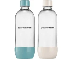 SodaStream JET bottle 2x 1 l, mėlynas/sand