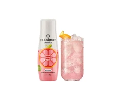Becukris rožinių greipfrutų skonio sirupas SodaStream Classics Pink Grapefruit Zero, 440 ml