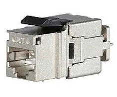 Modulis Keystone szybkozaciskowy narzędziowy SOLARIX Cat.6 STP RJ45 sidabrinė