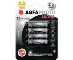 Solight AgfaPhoto Ultra alkaline batteries LR06/AA, 4pcs