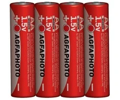 Solight AgfaPhoto zinc AA batteries, shrink 4pcs