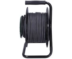 Solight būgninis prailginimo laidas, 1 lizdas, lauko sąlygoms, 25 m guminis kabelis, 3x 1,5 mm2, IP44