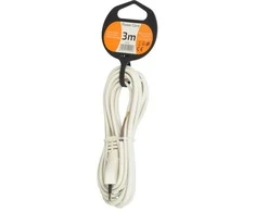 Solight PF12 flekso laidas 3m plokščias baltas