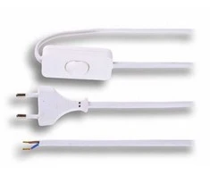 Solight PF13 flekso laidas 3m plokščias baltas