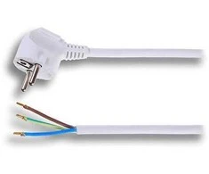 Solight PF20 flekso laidas 2m baltas