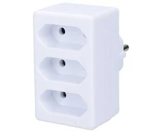 Solight hub, 3x 2,5A, baltas